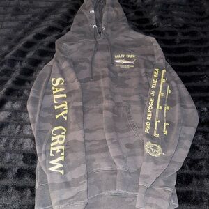 Salty Crew Gray Hoodie